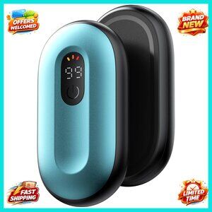 Rechargeable Magnetic Hand Warmers 2 Pack Digital Display 140°F Portable Heater